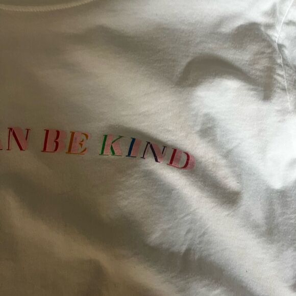 lovers and friends Human Kind Wilshire Long Sleeve Tee in White - Picture 4 of 4